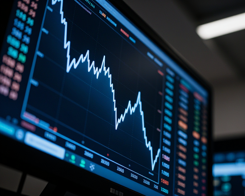 Stock Market Decline Visual