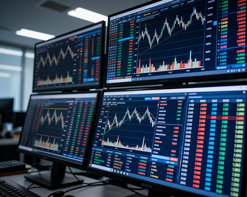 Financial Market Data Visualization