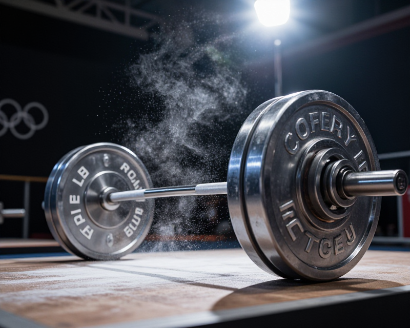 Weightlifting Competition Atmosphere