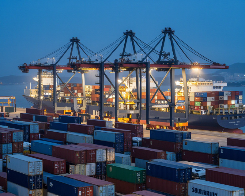 South Korean Container Terminal