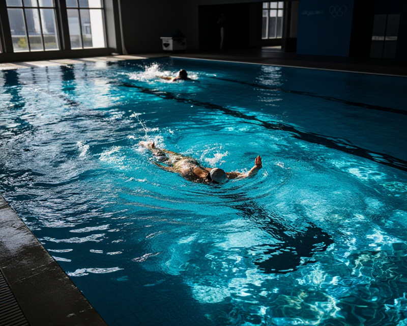 Cinematic Swimming Arena