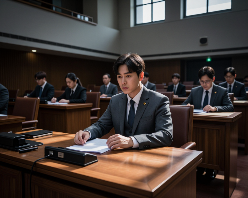 South Korean National Assembly Session Atmosphere
