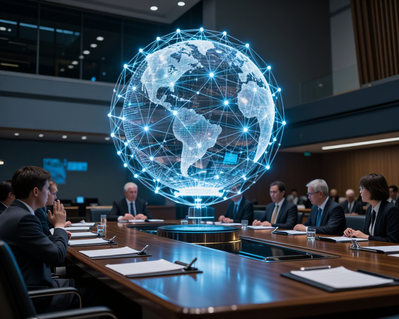 Global AI Governance Concept