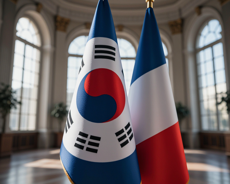 Symbolic Diplomacy between Korea and France
