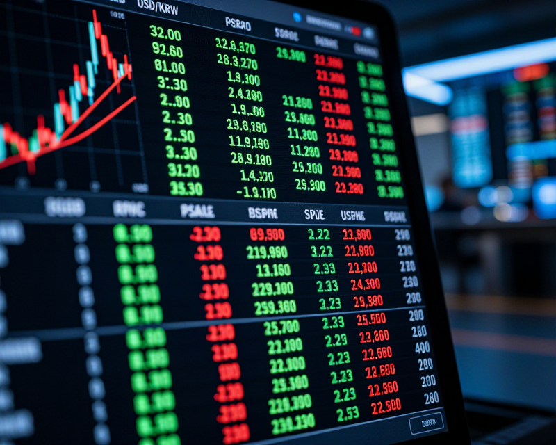 Currency Market Volatility Visualization