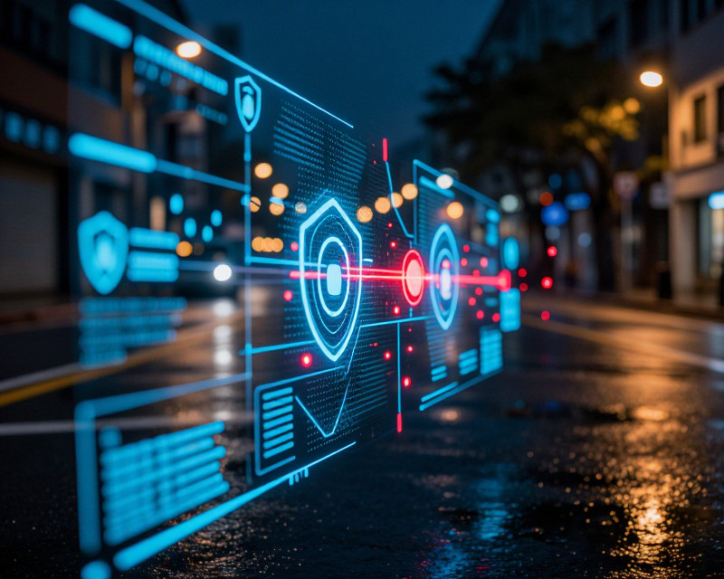 Digital Security Interface in Seoul