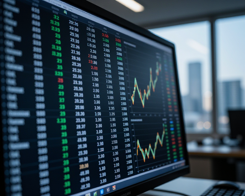 Financial Market Data Visualization